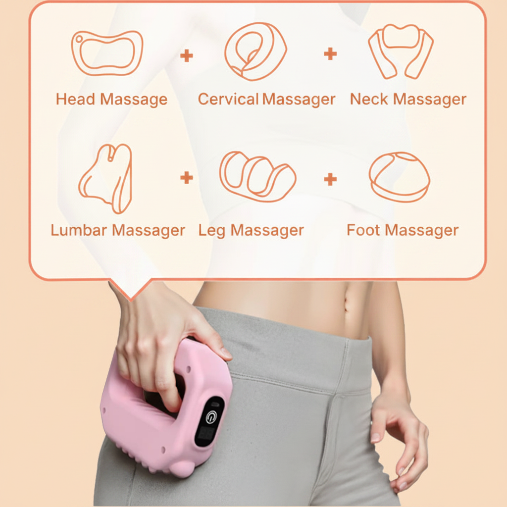 Lazy Mini Vibrating Fascia Massage Ring