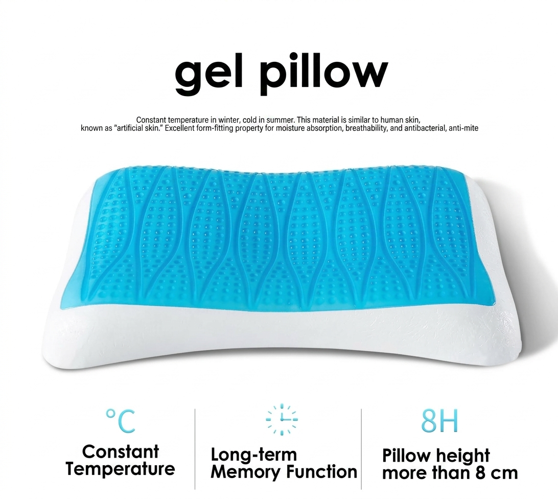 Cooling Mousse Memory Foam Health Pillow